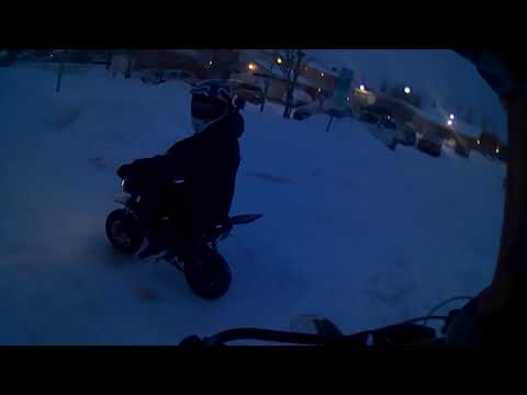 Talvitulee lintassa menee