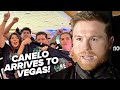 CANELO ALVAREZ ARRIVES IN VEGAS LIKE A BOSS - READY TO END GGG'S CAREER AS FANS GO CRAZY IN VEGAS