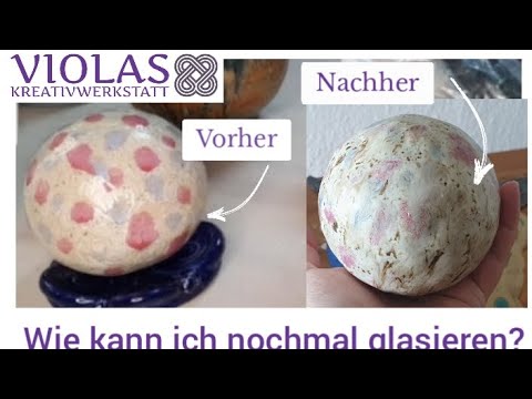 Wie kann ich nochmal glasieren?