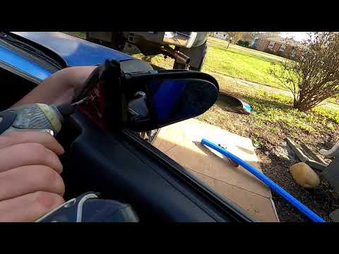 How to install gktech aero mirrors on a Nissan 240sx s13