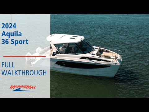 2024 Aquila 36 Sport | Available NOW at MarineMax Wrightsville Beach