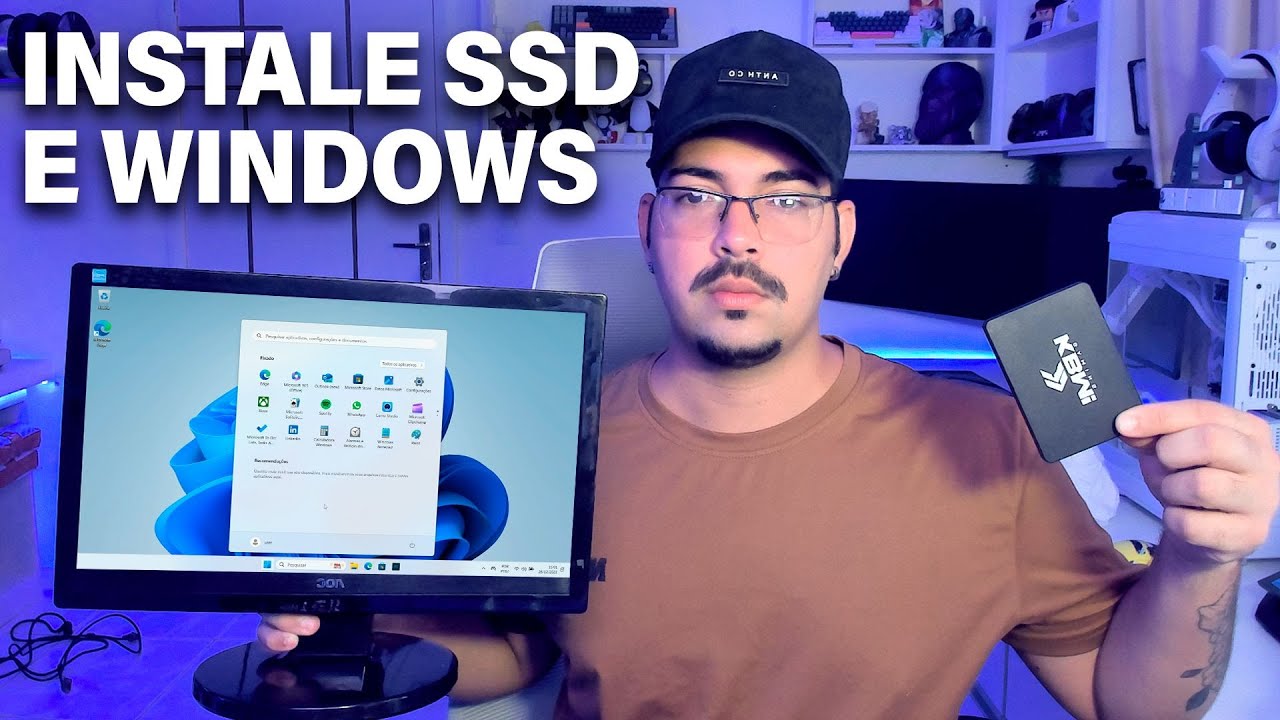 Como Instalar SSD no PC e Formatar com Windows 11 - Guia completo