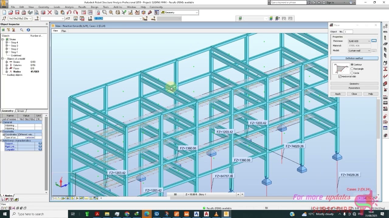 Isolated Nodes Robot Structural Analysis Error Solved 