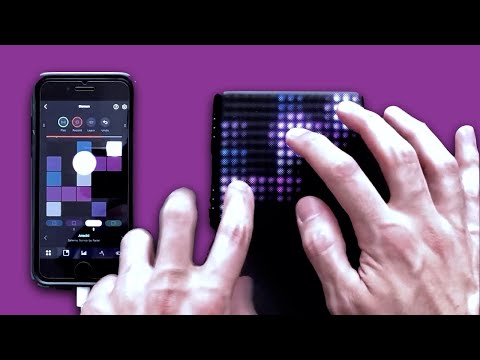 ROLI BLOCKS Performance on ROLI Lightpad Block "Elemon"