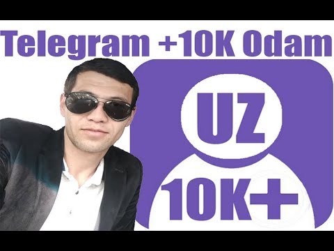 Telegramga Aktiv Uzbek Odam Qo'shish | Телеграмга актив Узбек одам кушиш.