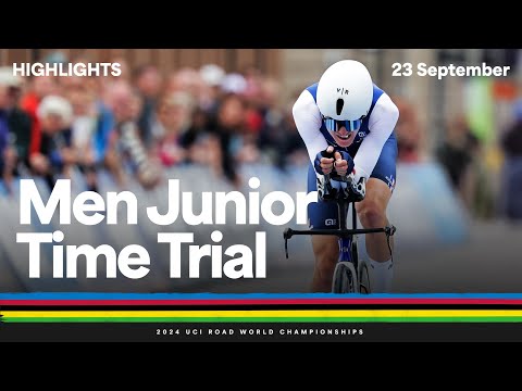 Men Junior Individual Time Trial highlights | 2024 UCI Road World Championships