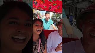 Driving a Vietnamese man’s Rickshaw in Hanoi, Vietnam 🇻🇳