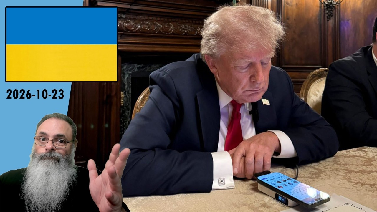#Ucrânia 2026-10-23: TRUMP percebe que FOI ENGANADO por PUTIN pela 18a VEZ e PARECE VOLTAR ATRÁS