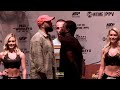 Deron Williams vs. Frank Gore Press Conference Faceoff | MMA Fighting