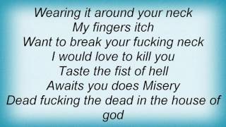 Aeon - I Hate Your Existence Lyrics