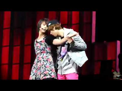 120422  Hyunseung  Dongwoon  - Trouble Maker funny.mp4