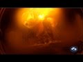Antares rocket explosion from the launch pad