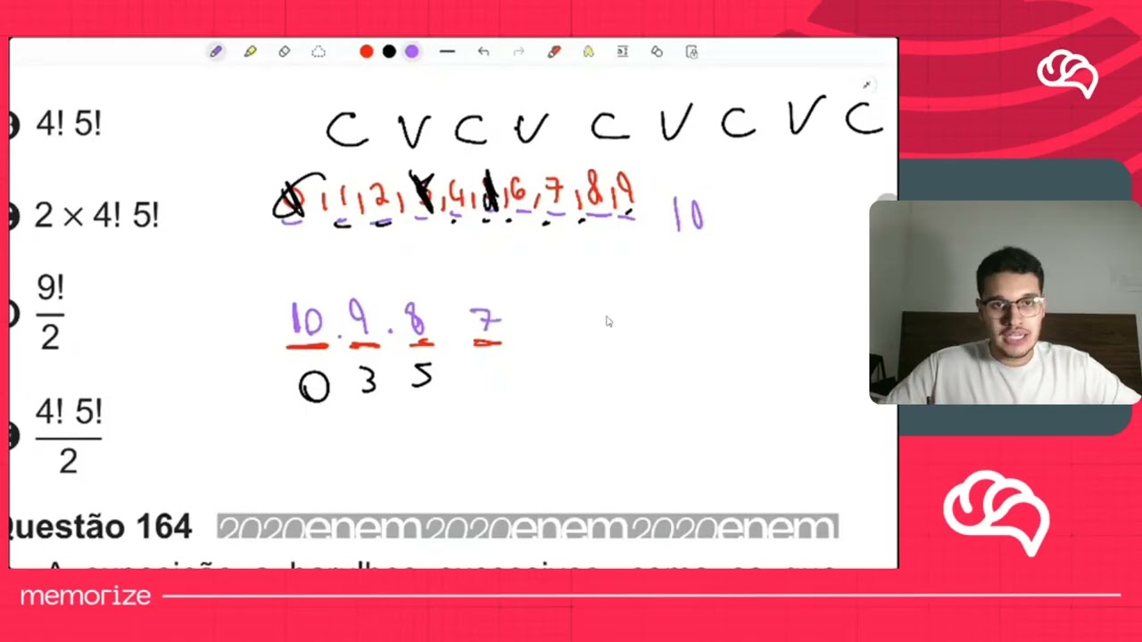 Resolução em Vídeo — Questão 163 ENEM 2020