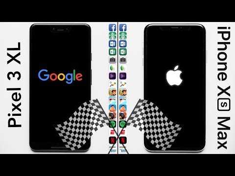 Google Pixel 3 XL vs. iPhone XS Max Speed Test