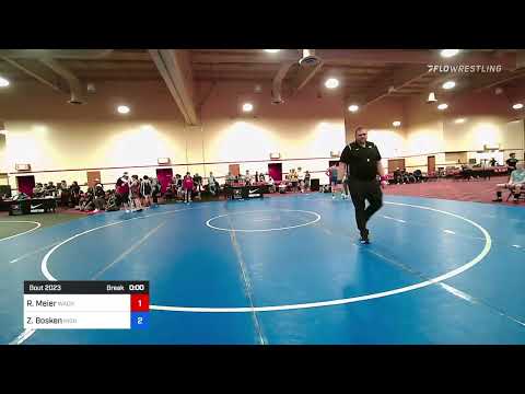 52 Lbs Round Of 32 - Ryan Meier, Wachusett Youth Wrestling Vs Zac Bosken, Higher Calling Wrestling