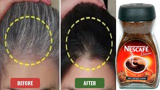 HOW TO DYE YOUR HAIR NATURALLY (with coffee) | GET SILKY, Dark & GLOSSY HAIR | NaturalBeautyTips