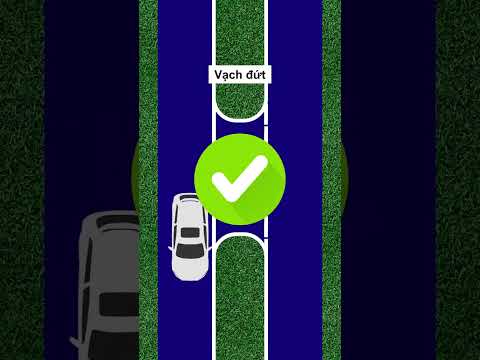 ✅Hướng Dẫn Quay Đầu Ô Tô Đúng Luật Theo Vạch Kẻ Trên Đường #hoclaixe