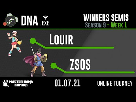 DNA.EXE S9:W1 - Louir (Pokemon Trainer) Vs. ZSOS (Hero) - W Semifinals
