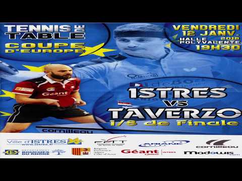 ETTU cup 2017/2018 - ISTRES (FRA) Vs TAVERZO (NED) - First Leg