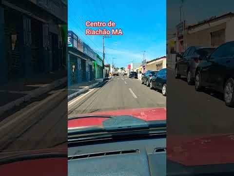 Centro da cidade de Riachão Maranhão