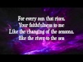 Chris Tomlin - Countless Wonders - (with lyrics)
