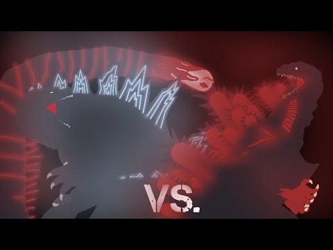 4.000k Special  : Titanus Godzilla (2014) VS Shin Gojira (2016)