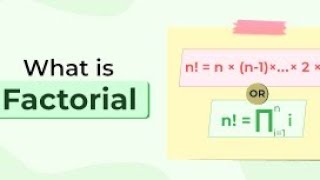 📘 Factorial Function Explained | Easy Math Tutorial