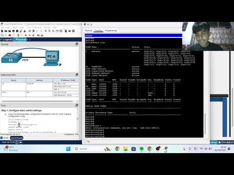 1.1.7 Lab - Basic Switch Configuration
