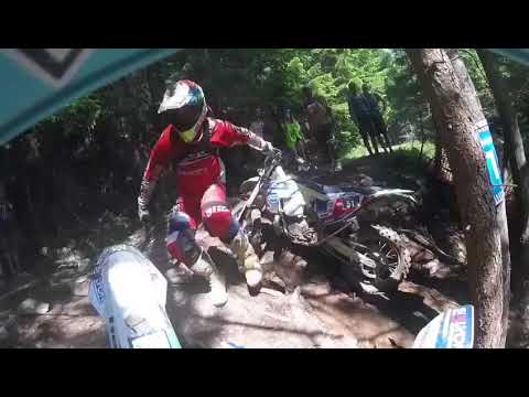 Pol Tarrés y Xavi Leon Erzgber Rodeo 2018. Perspectiva desde camara de Pol