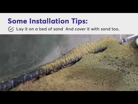 Elastomeric compound termipore porous pipe, round