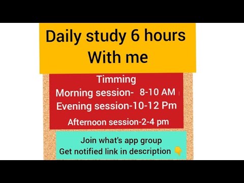 study 6 hrs with me || Neet pg| neet UG | upsc| ssc| usmle| nclex|mbbs | CA |afternoon- session |