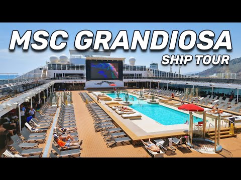 MSC Grandiosa Full Ship Tour | MSC Cruises 🚢