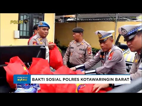 POLRES KOTAWARINGIN BARAT LAKSANAKAN BAKTI SOSIAL DI PANTI ASUHAN MUHAMMADIYAH