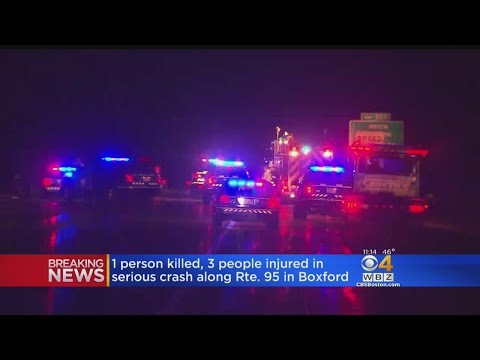 One Killed, Three Injured In Boxford Crash