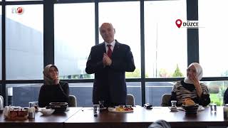 Başkan Özlü, Üniversiteli Gençlerle Buluştu