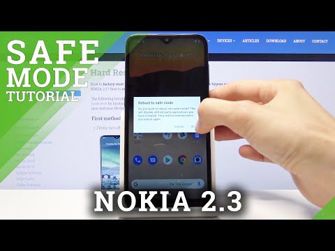 Safe Mode Activation - NOKIA 2.3 Diagnostic Mode