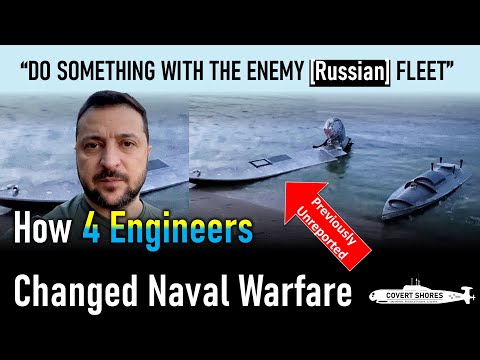 How 4 Engineers Changed Naval Warfare: New Info on Ukraine's USVs