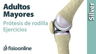 Rutina de EJERCICIOS para adultos mayores con PRÓTESIS de RODILLA