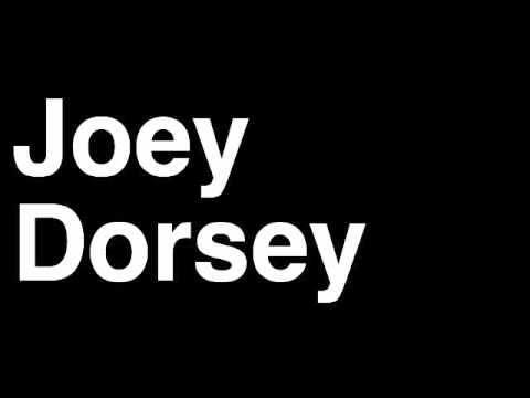 How to Pronounce Joey Dorsey Toronto Raptors NBA Basketball Slam Dunk Free Throw Shot