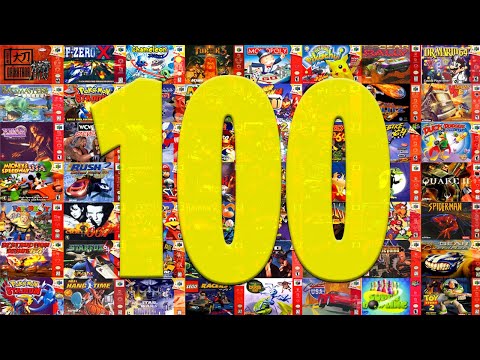 TOP 100 N64 GAMES IN 10 MINUTES [4K]