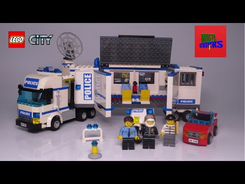 Lego City 7288 Mobile Police Unit Speed Build
