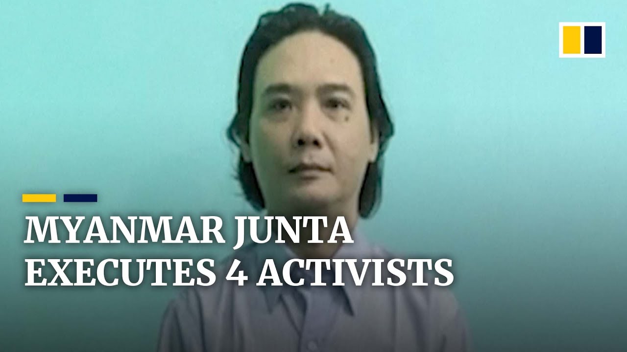 Four democracy activists in Myanmar executed by country’s ruling military junta