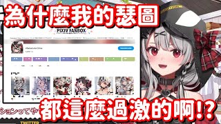 [Vtub] 虎鯨：Pixiv上只有自己的作品很過激？