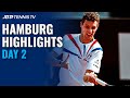 Humbert Shocks Medvedev; Monfils Out, Fognini & Khachanov Win | Hamburg 2020 Day 2 Highlights