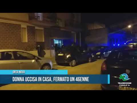 ORTA NOVA Donna uccisa in casa, fermato 41enne TG Teleregione 27 01 2021