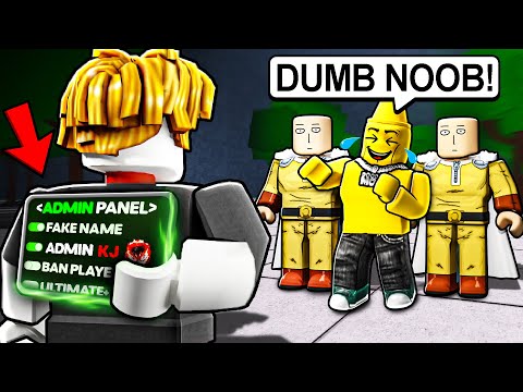 I Used ADMIN To Troll TOXIC CLAN in The Strongest Battlegrounds