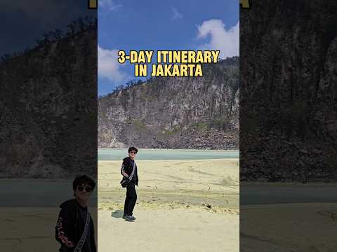 3-Day Itinerary in Jakarta, Indonesia #jakarta #indonesia #travelitinerary #bandung
