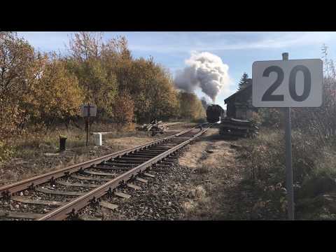 Jízda historického vlaku k 25. výročí činnosti společnosti LOKO-MOTIV (výtopna Křímov)