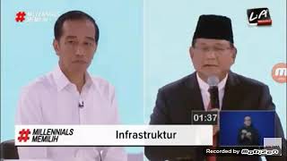 Download lagu Debat capres cawapres pemilu 2019 lucu banget jokowi prabowo pemilu 2019 part 7 mp3