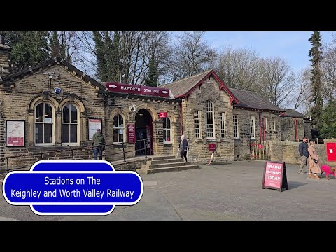 Stations on the Keighley and Worth Valley Railway #kwvr #keighleyandworthvalleyrailway